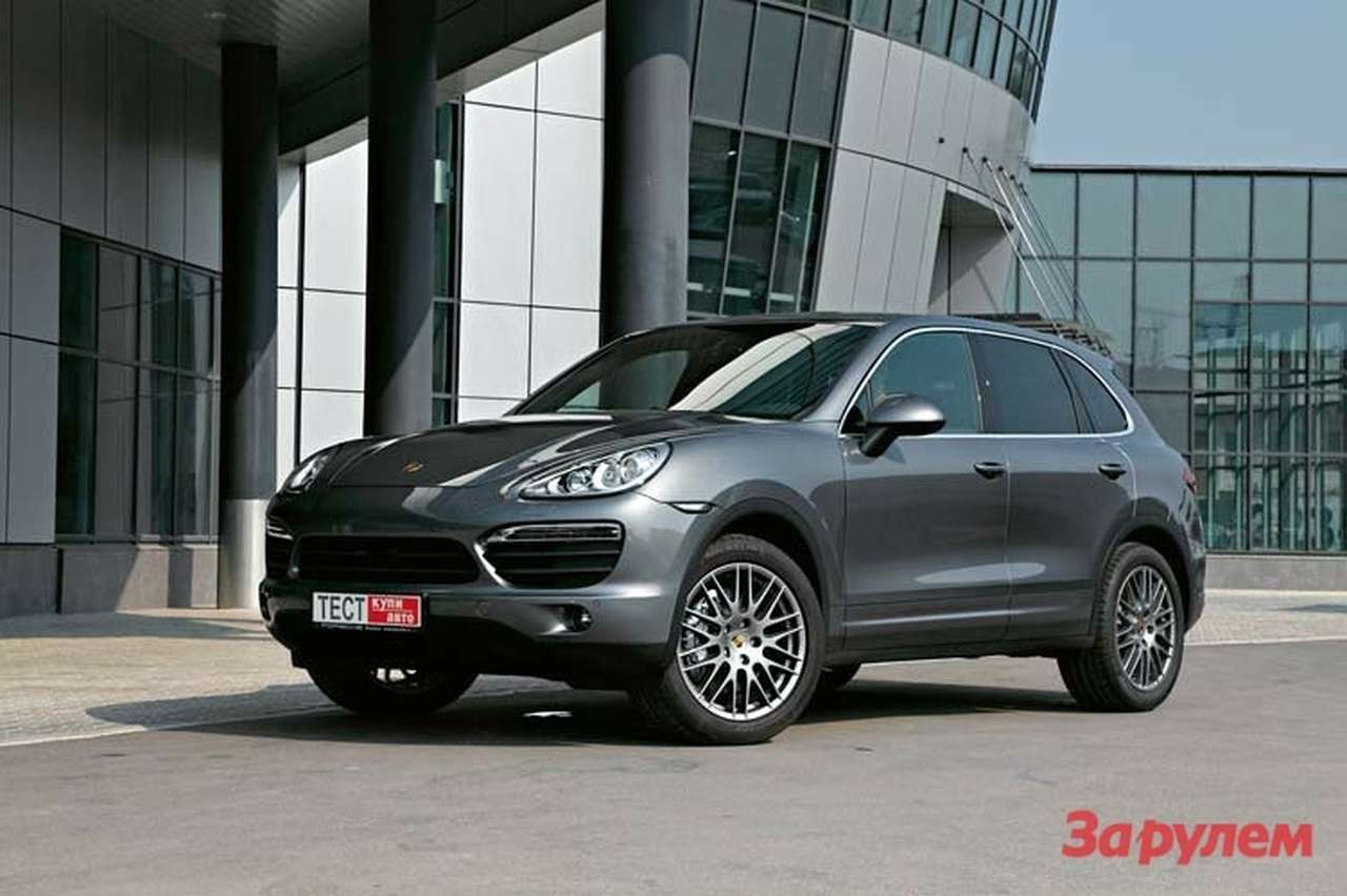 Porsche Cayenne: Работа на рельеф