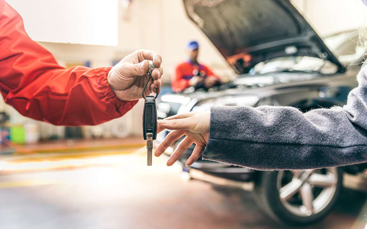 Где россияне обслуживают машины? Ответы удивляют!