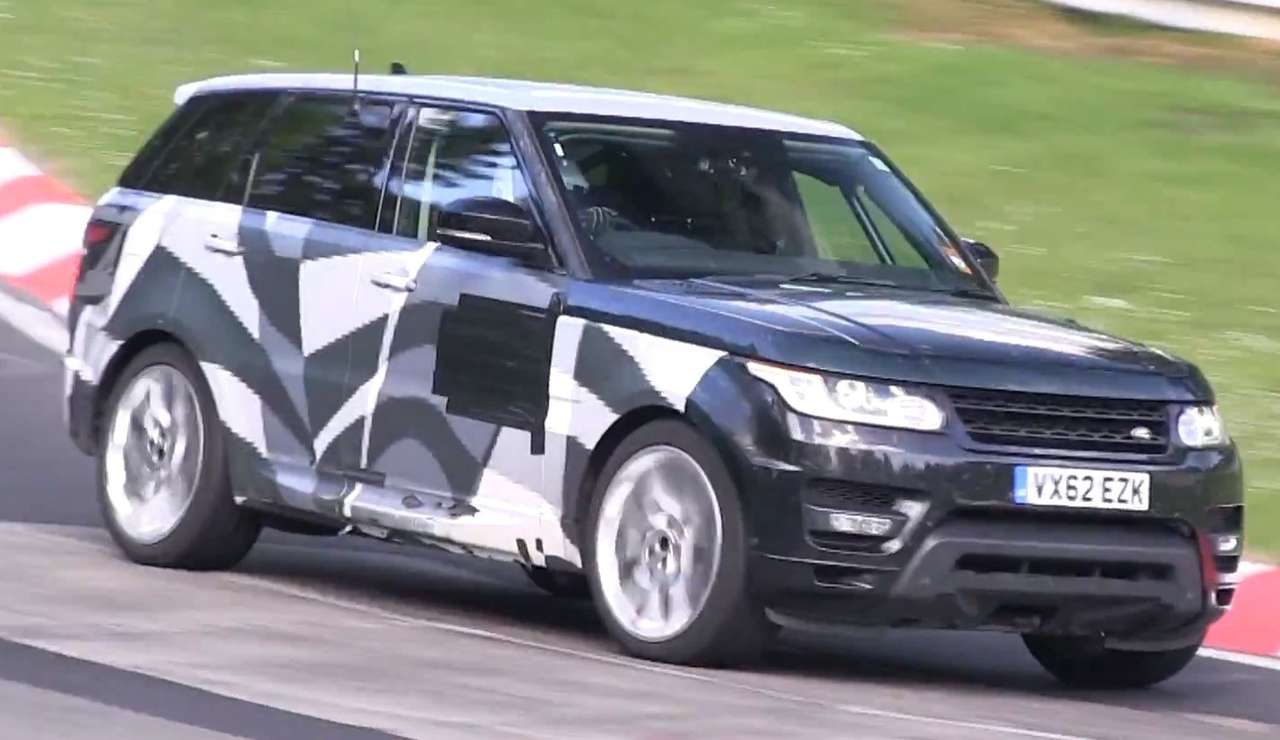 LR тестирует электрический Range Rover Sport