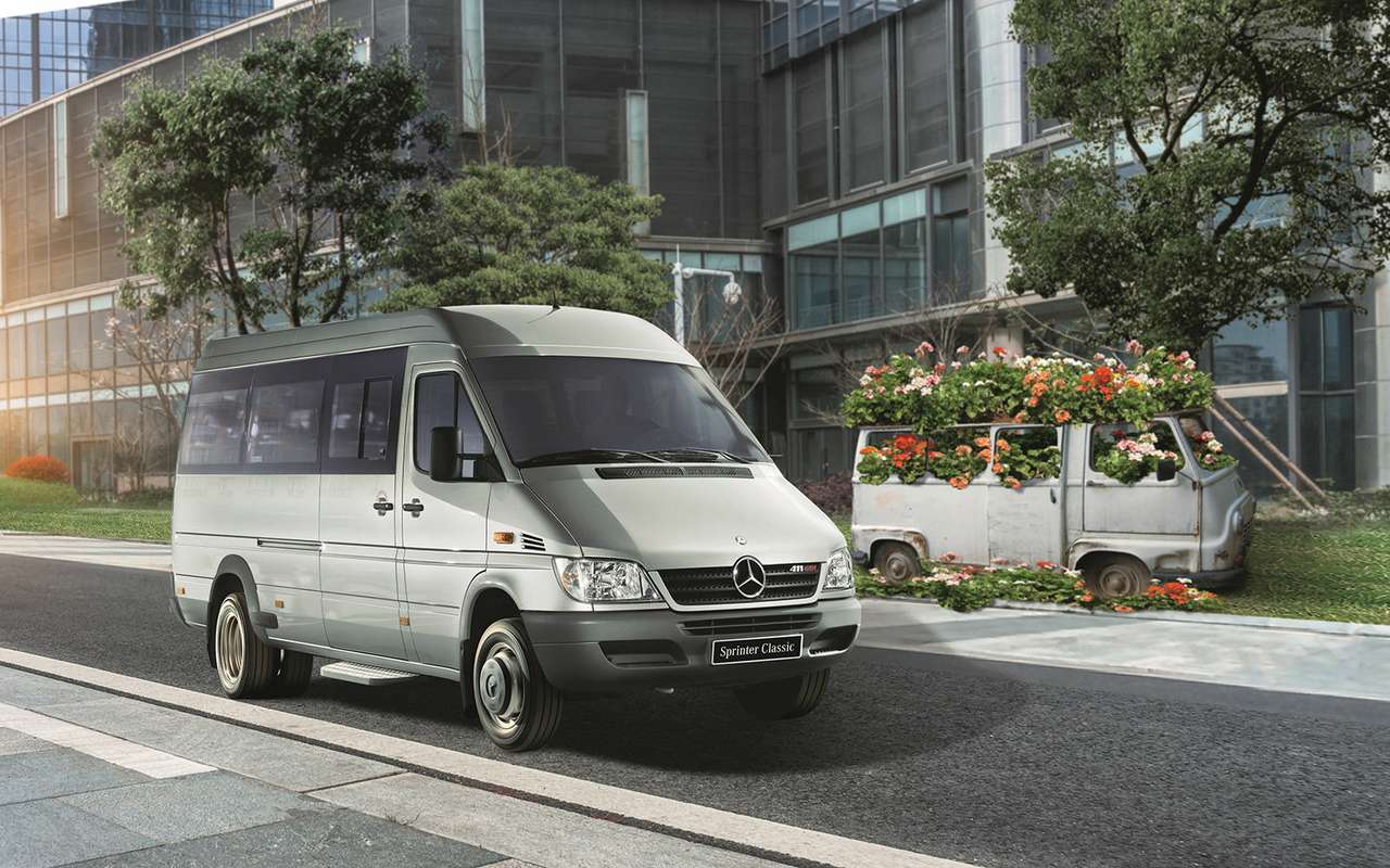 Mercedes-Benz Sprinter Classic стал наполовину российским
