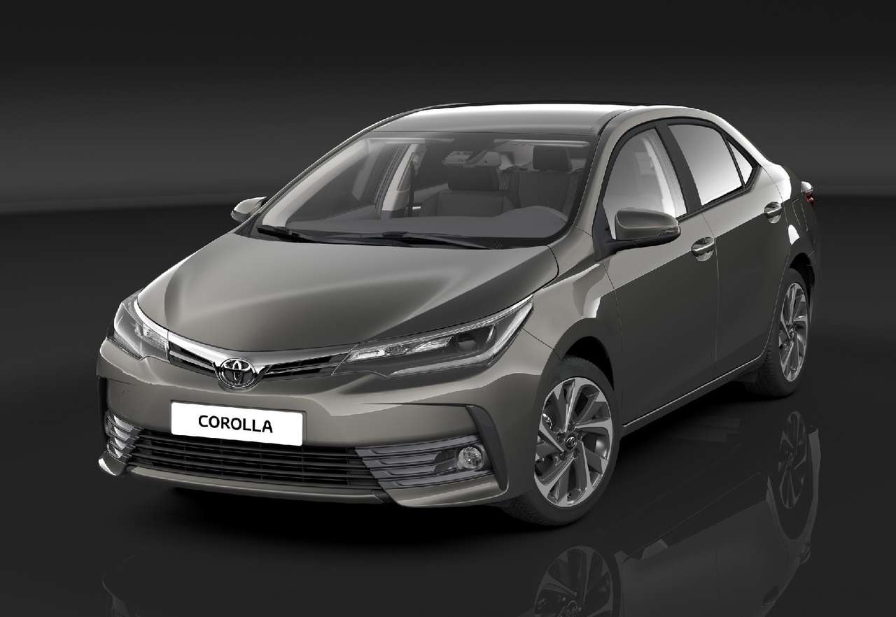 Европейская Toyota Corolla прищурила «глазки»