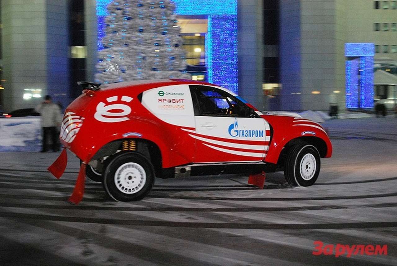 «ё-мобиль» в первый день «Белогорья 2012» пришел пятым