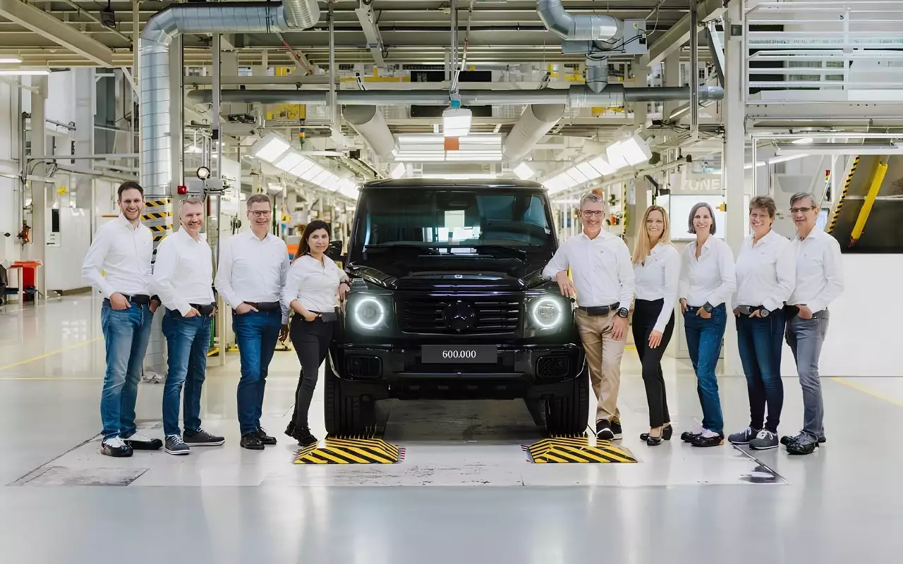 600-тысячный внедорожник Mercedes-Benz G-Class