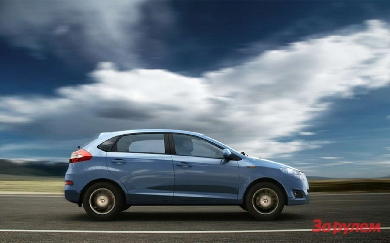  Chery привезла в Россию хэтчбек Very