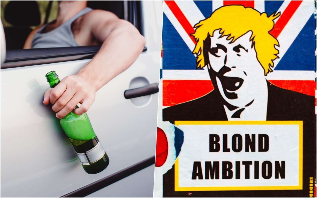 Нетрезвый водитель предъявил права Бориса Джонсона