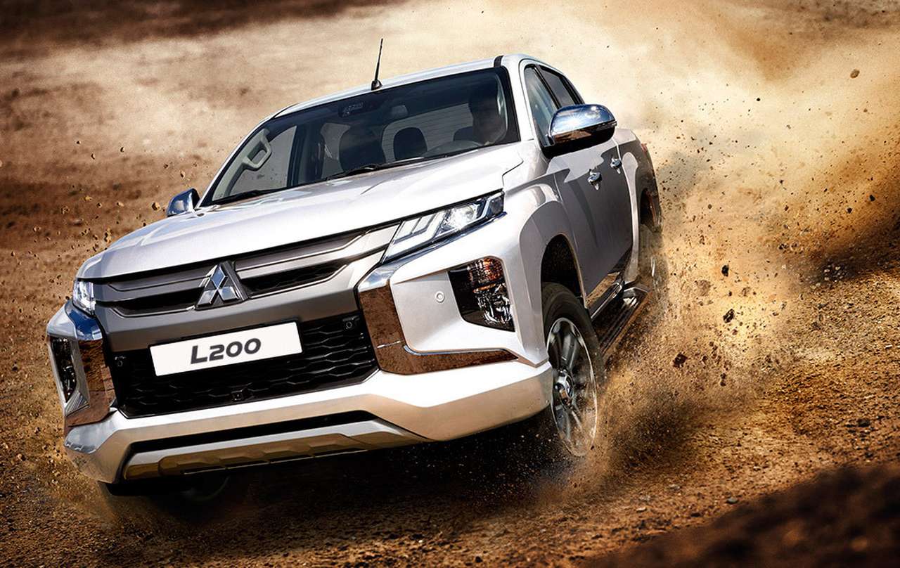 Рестайлинговый Mitsubishi L200