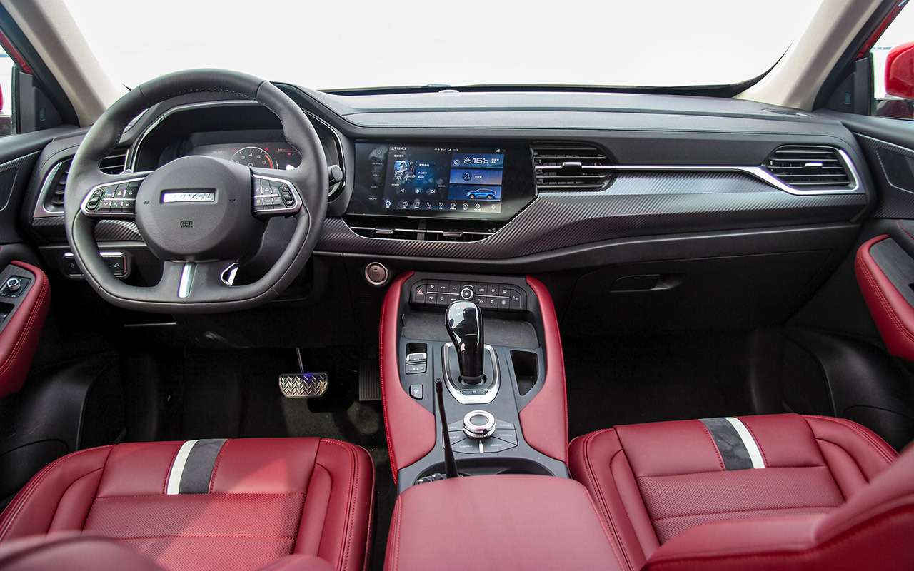 Haval f7 перетяжка салона
