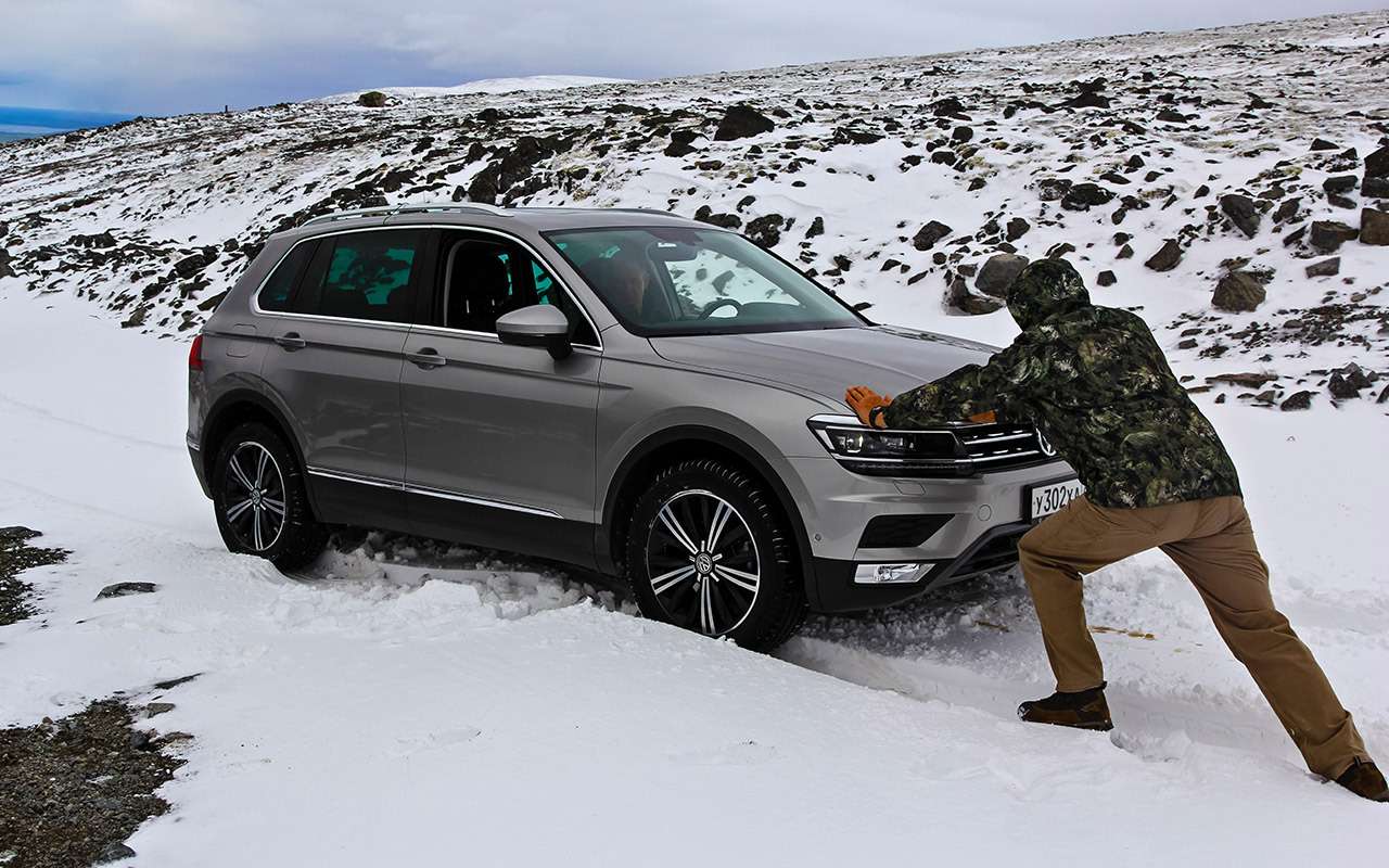 Volkswagen tiguan привод