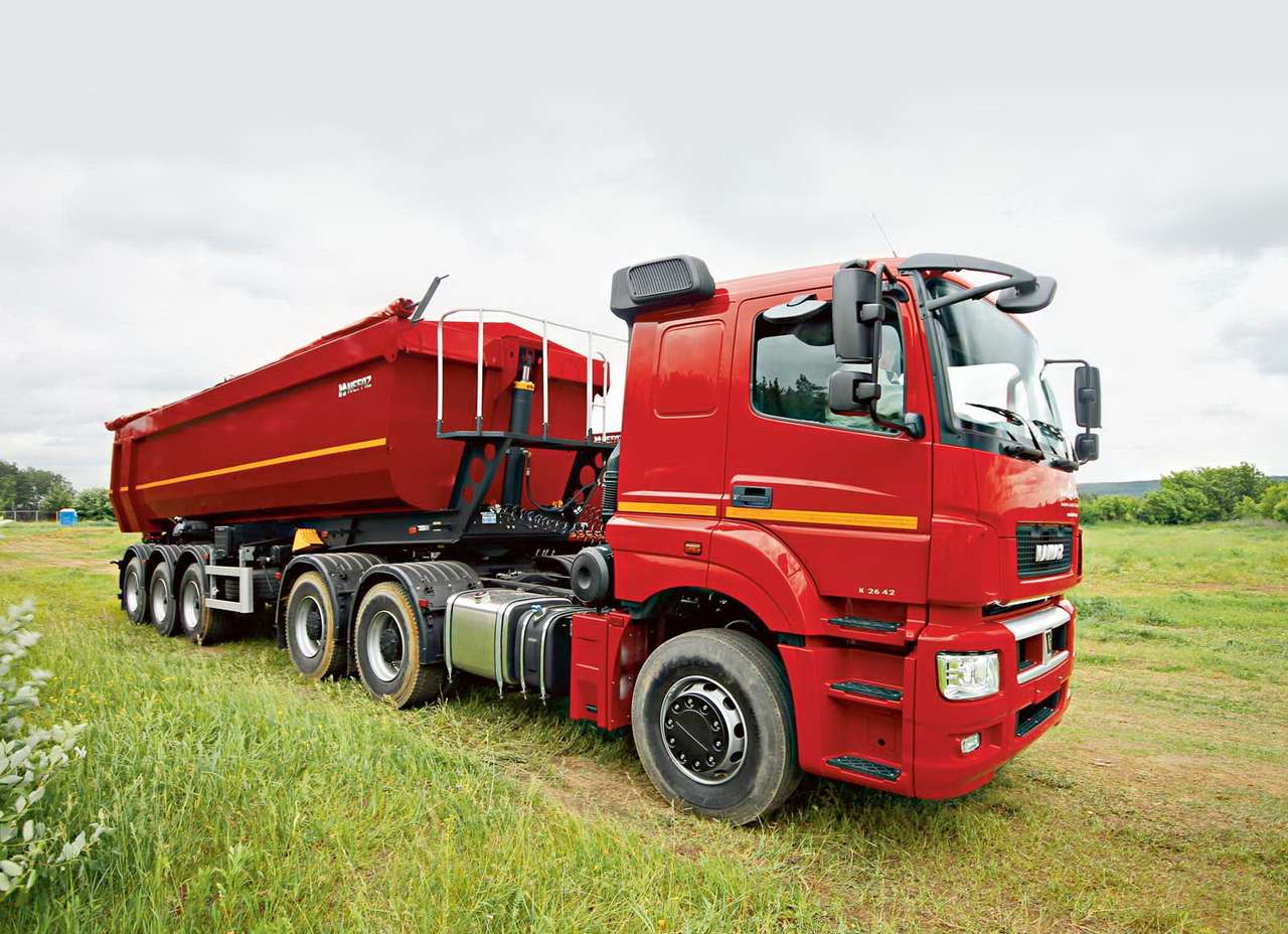 Новая конфигурация: полуприцеп-самосвал НЕФАЗ 9509-16-30