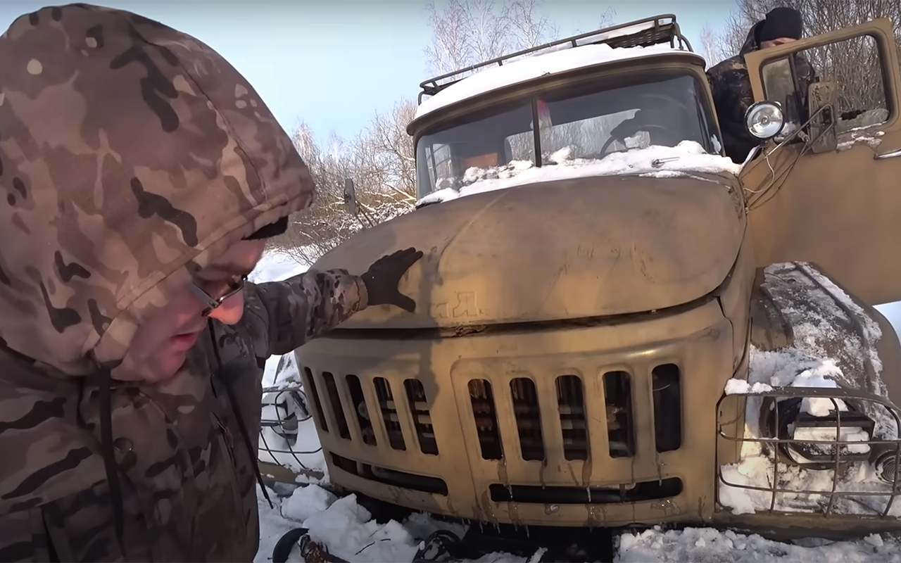 Десятиколесный ЗИЛ вышел на испытания (видео)