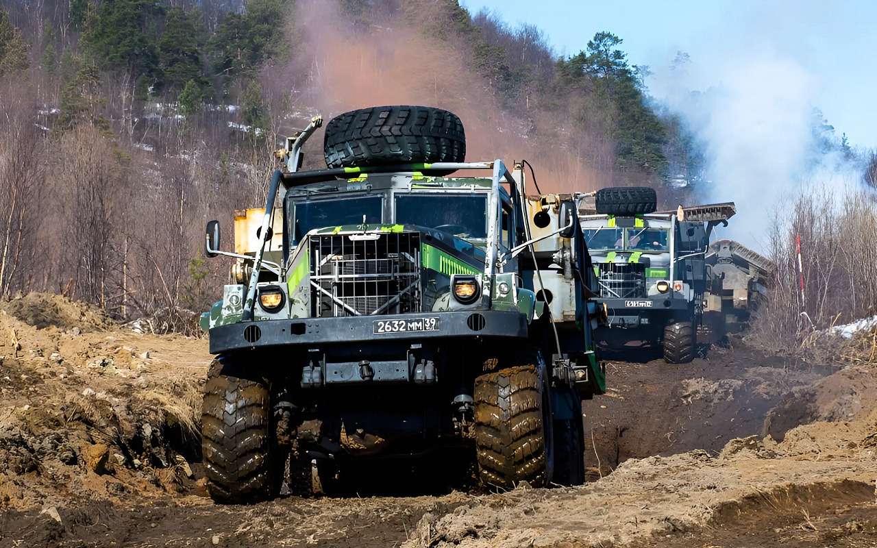 Доработанные грузовики КрАЗ как особый вид искусства (видео)