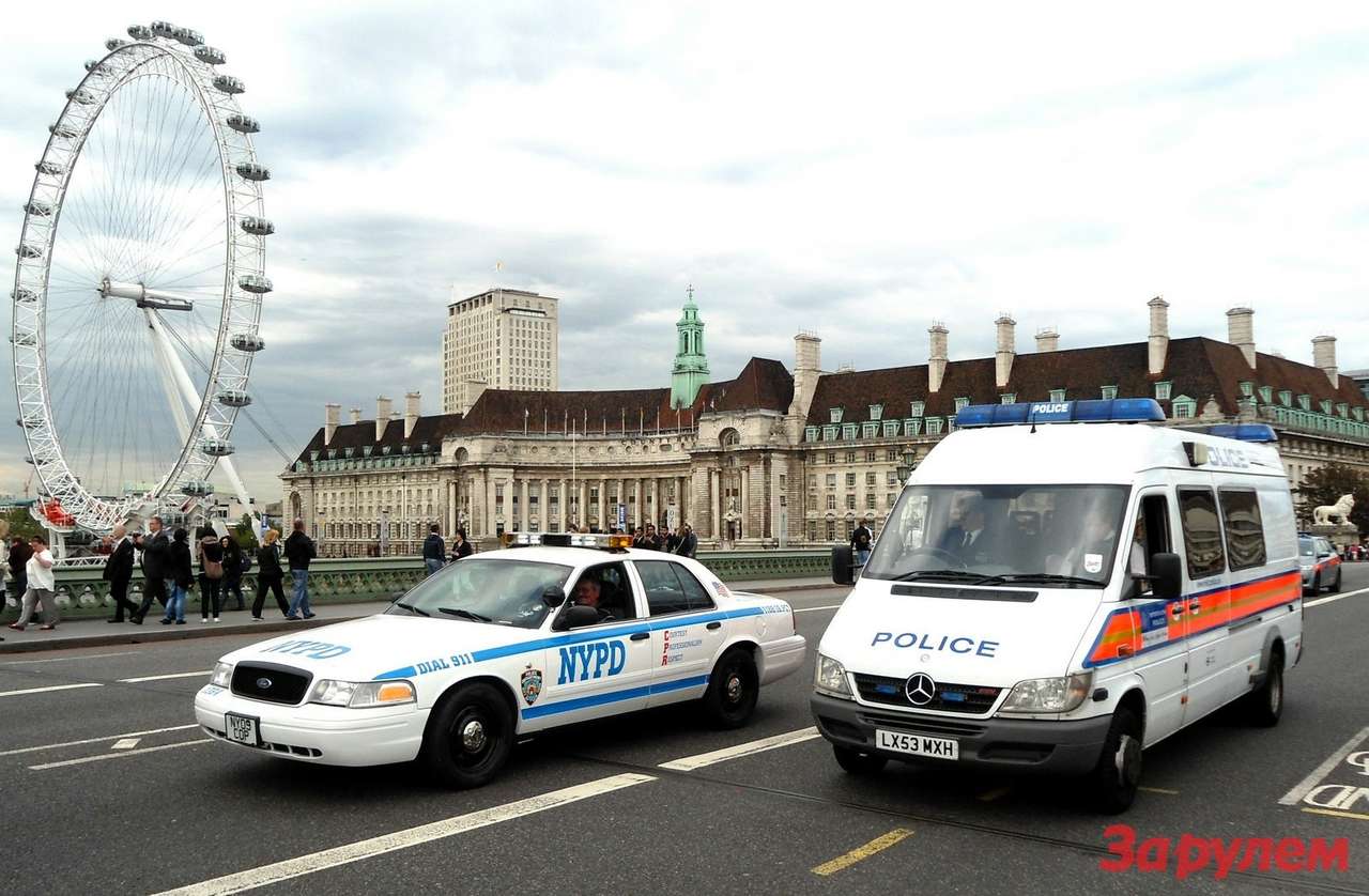 Старые машины американских полицейских обрели вторую жизнь