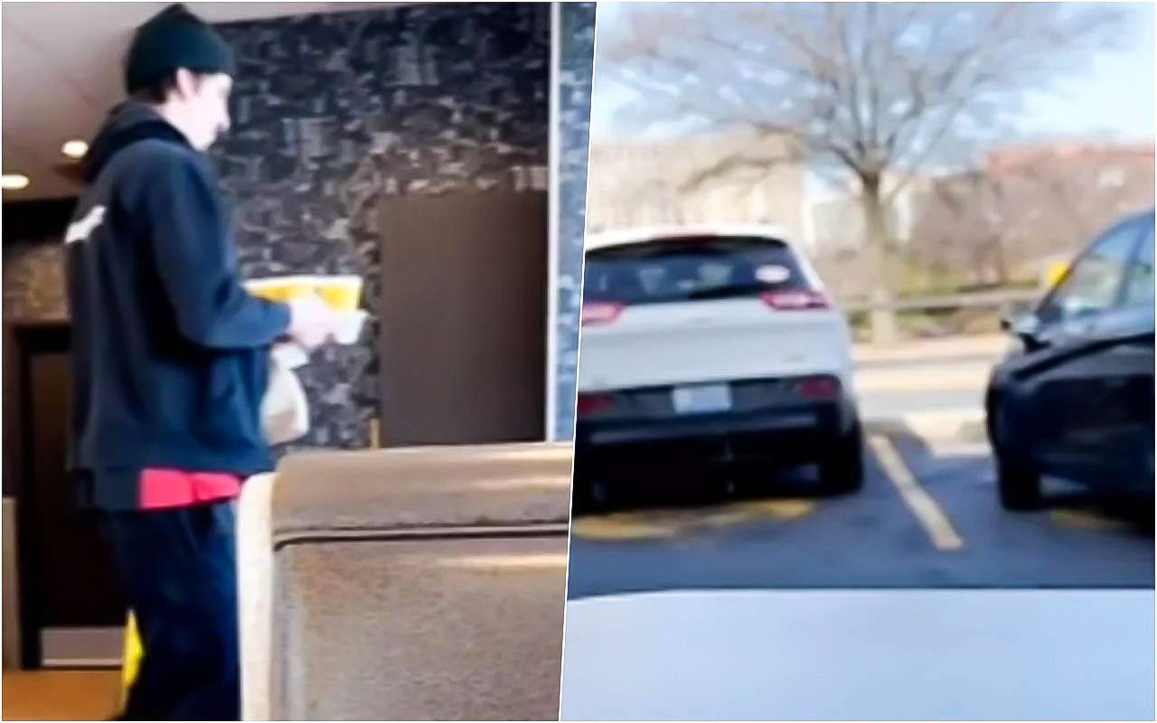 Владелец откатил машину в сервис, а через 10 минут заметил ее у Макдональдса