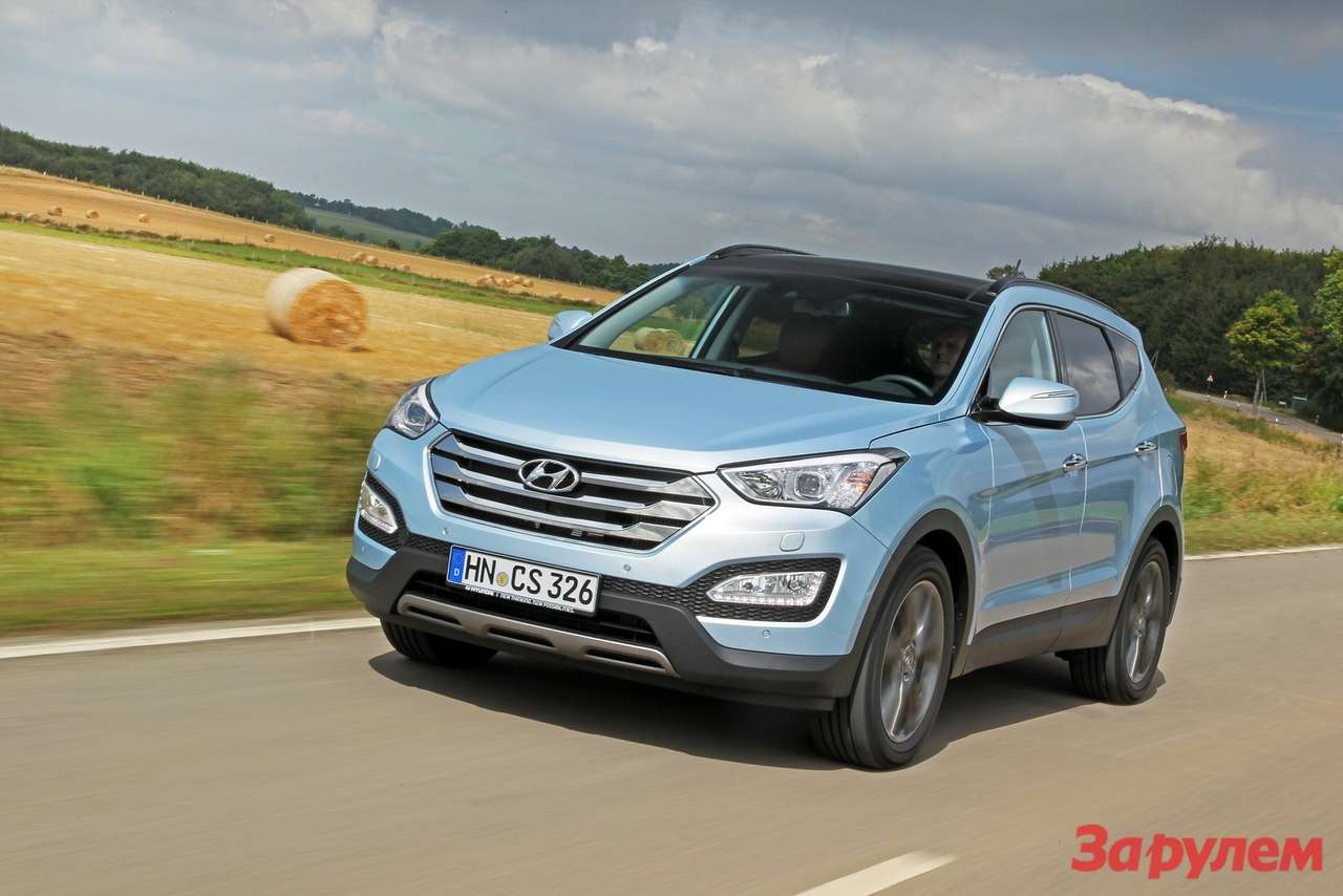 Тестируем Hyundai Santa Fe: первое штормовое предупреждение