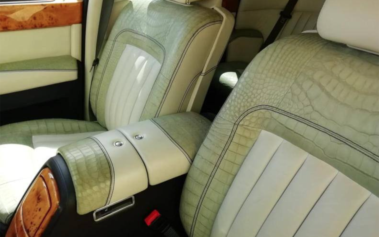 В Италии арестован Rolls-Royce из России – за обивку  кожей редкого крокодила