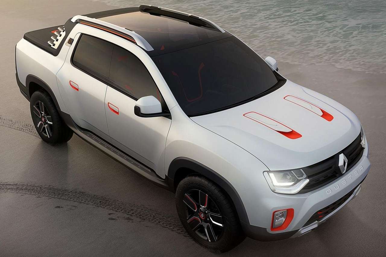 В Аргентине засняли 4-дверный пикап Renault Duster