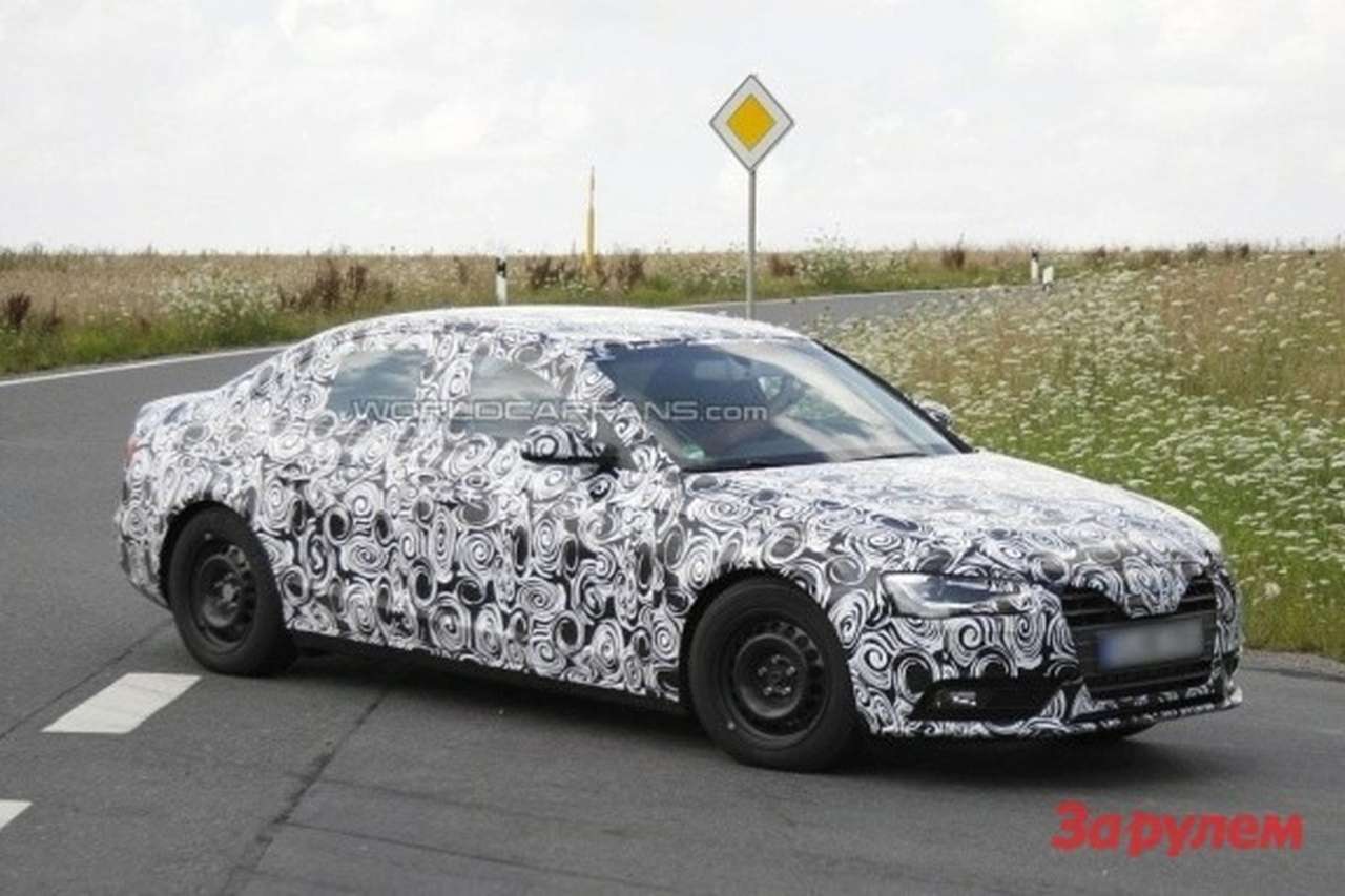 Audi обкатывает обновленное семейство A4