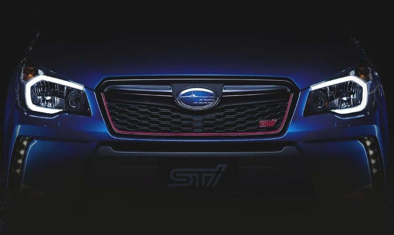 Новый спорткроссовер Subaru Forester STi покажут 25 ноября