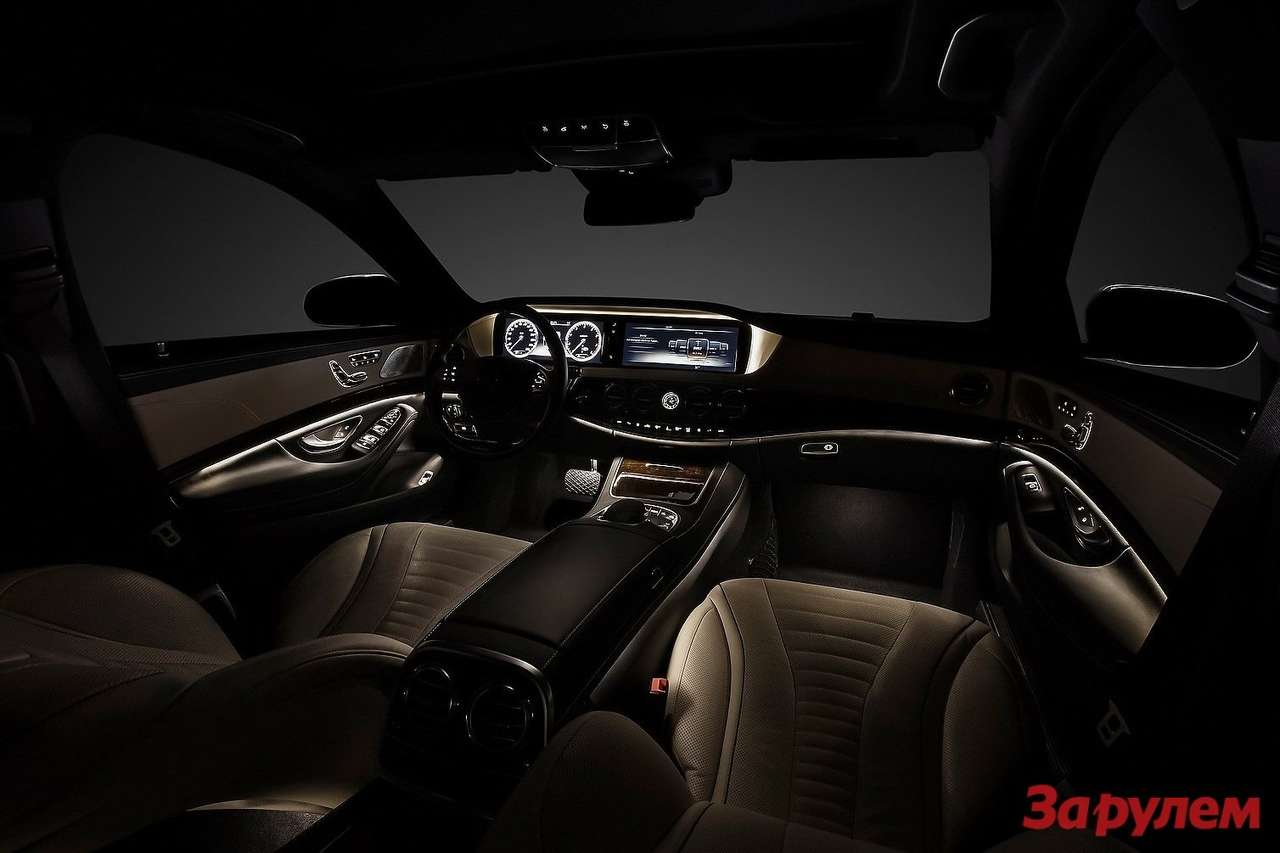 Mercedes поделился первыми фото интерьера нового S-class