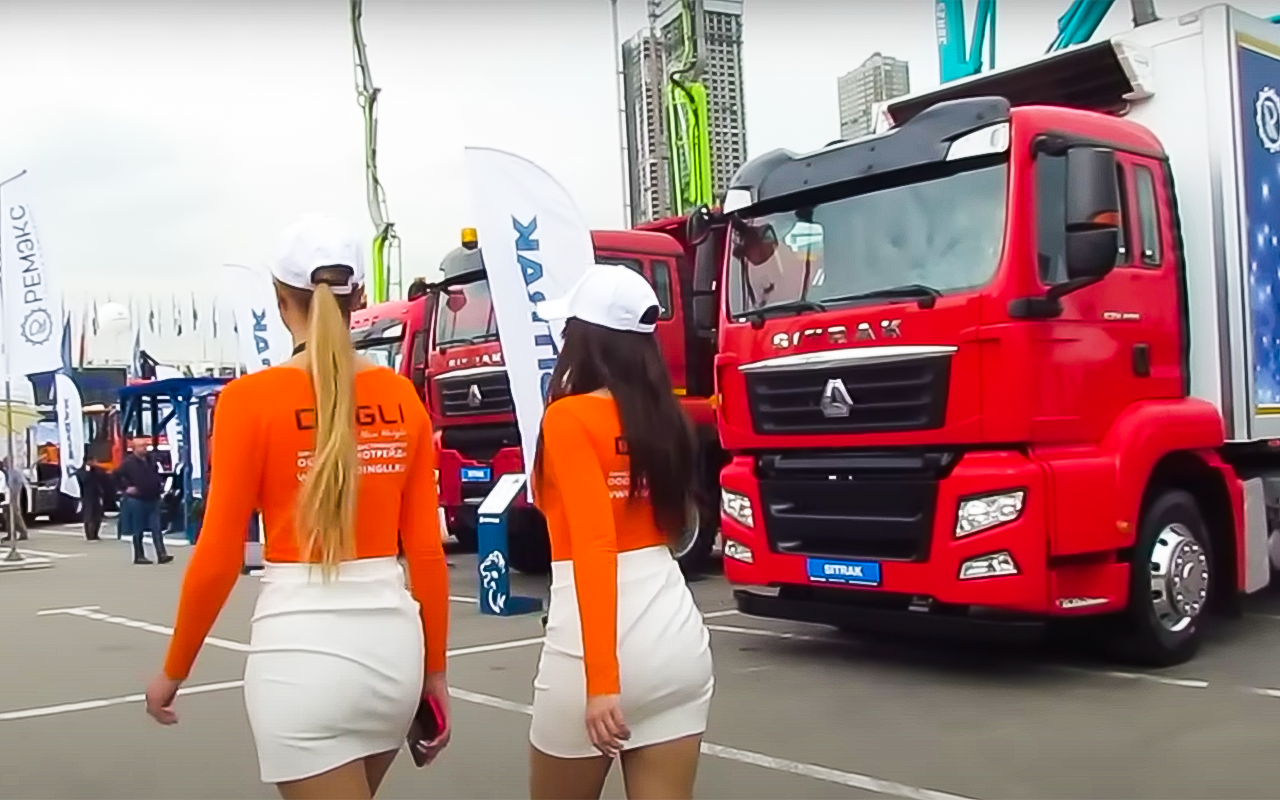 Видеообзор всех китайских грузовиков на COMvex-2023