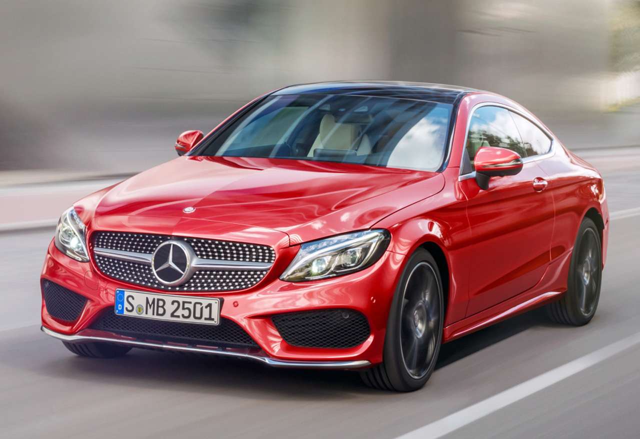 Mercedes-Benz представил новое купе C-класса