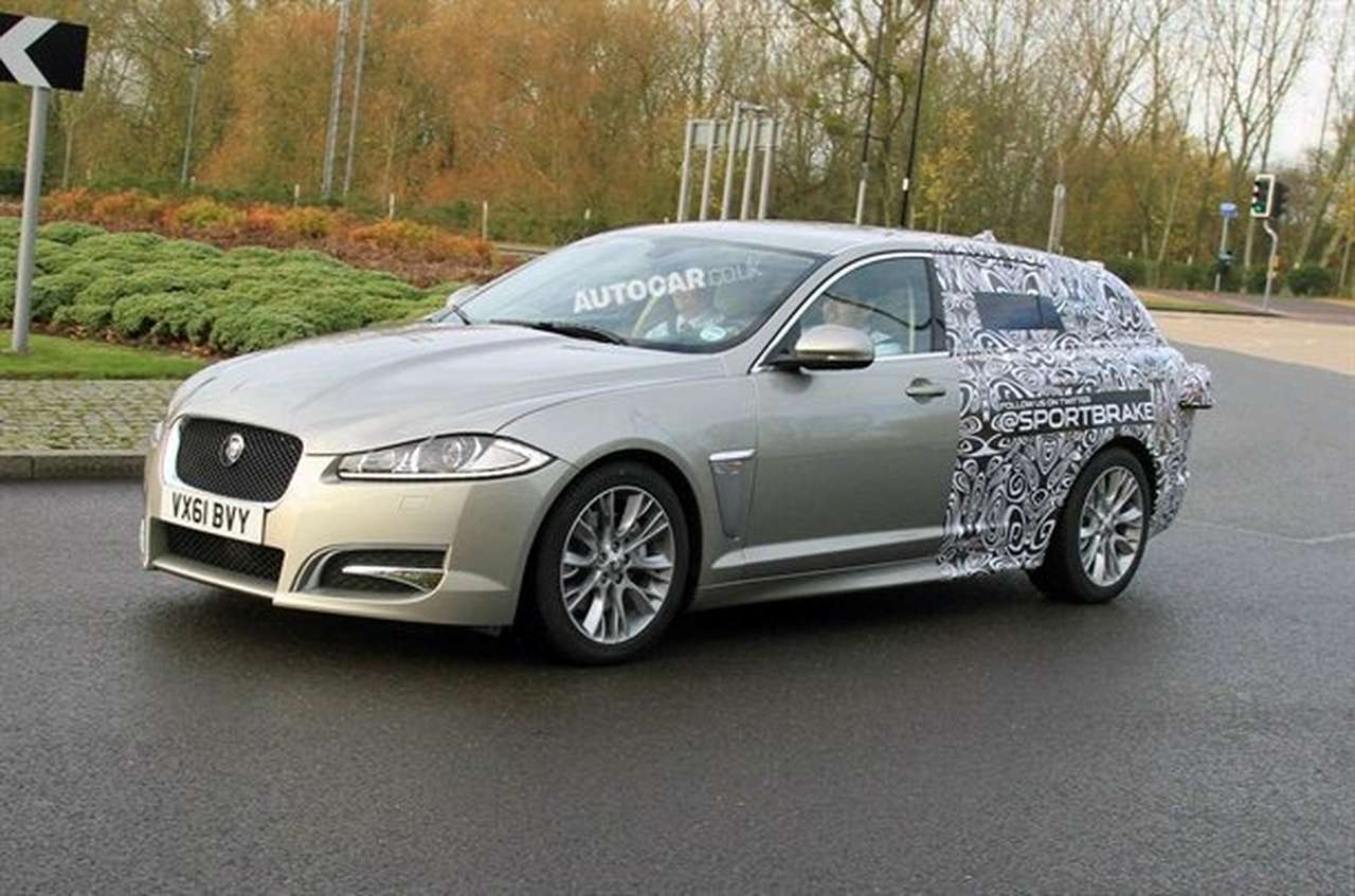 Универсал Jaguar XF стал достоянием общественности