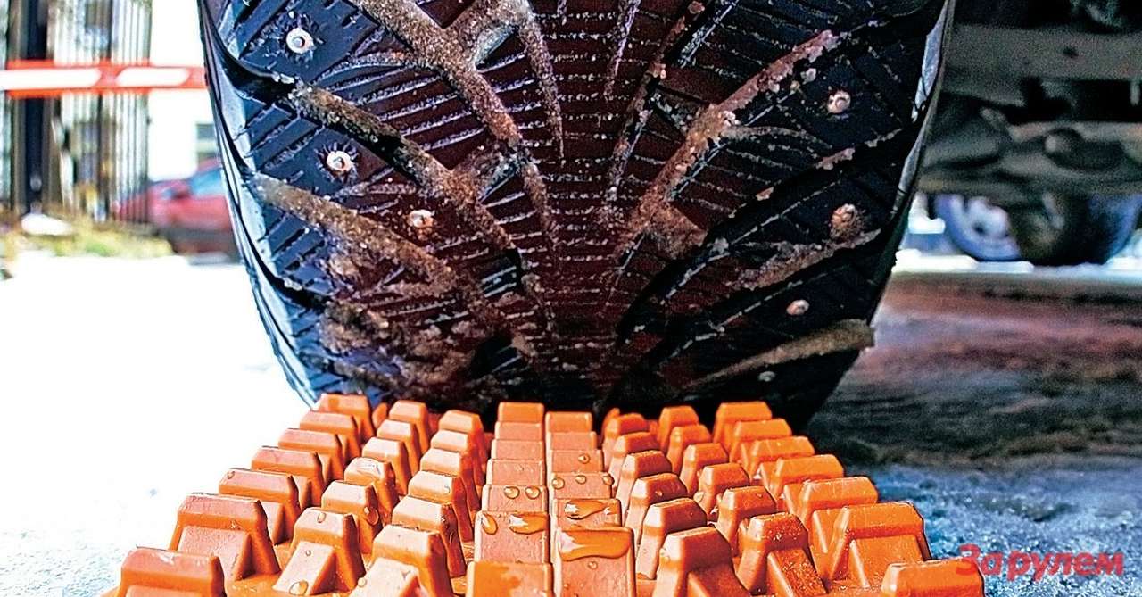 Противобуксовочные коврики: подстелить соломку