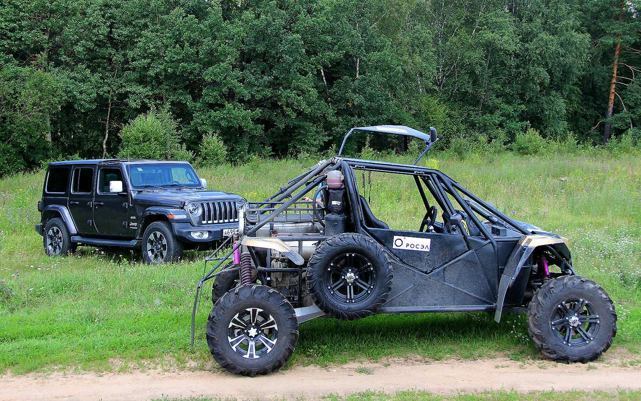 Jeep Wrangler – Багги Суперспорт: что русский монстр показал американцу