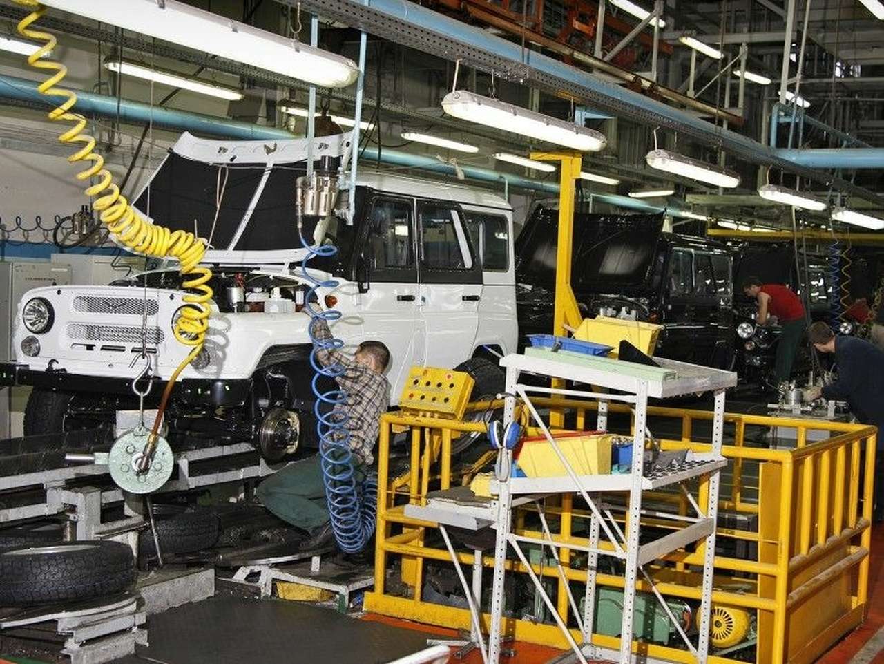 Пожар на УАЗе не повлиял на выпуск автомобилей