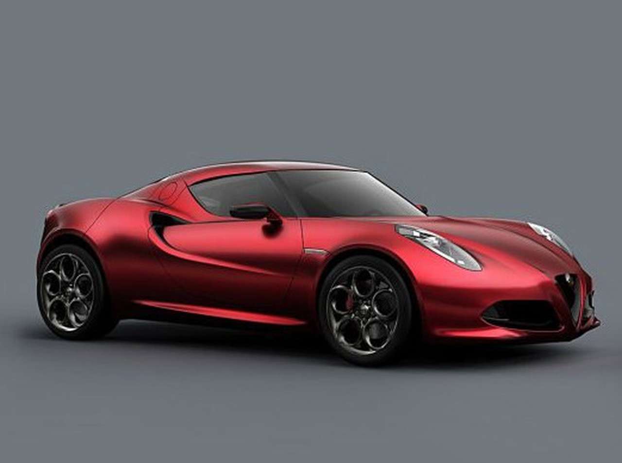 Концепт Alfa Romeo 4C может получить мотор Boxster