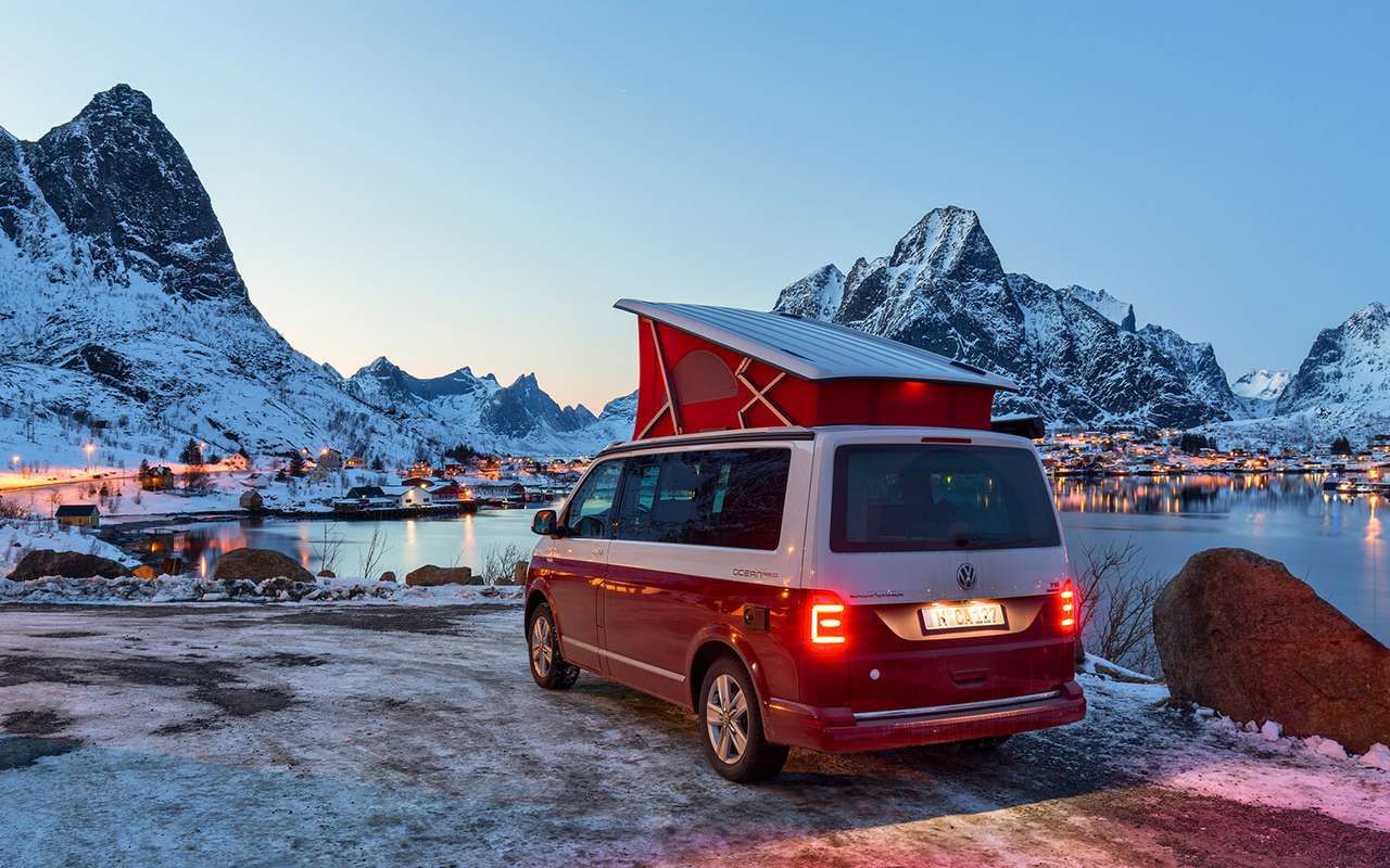 Обживаем кемпер VW California на далеком севере
