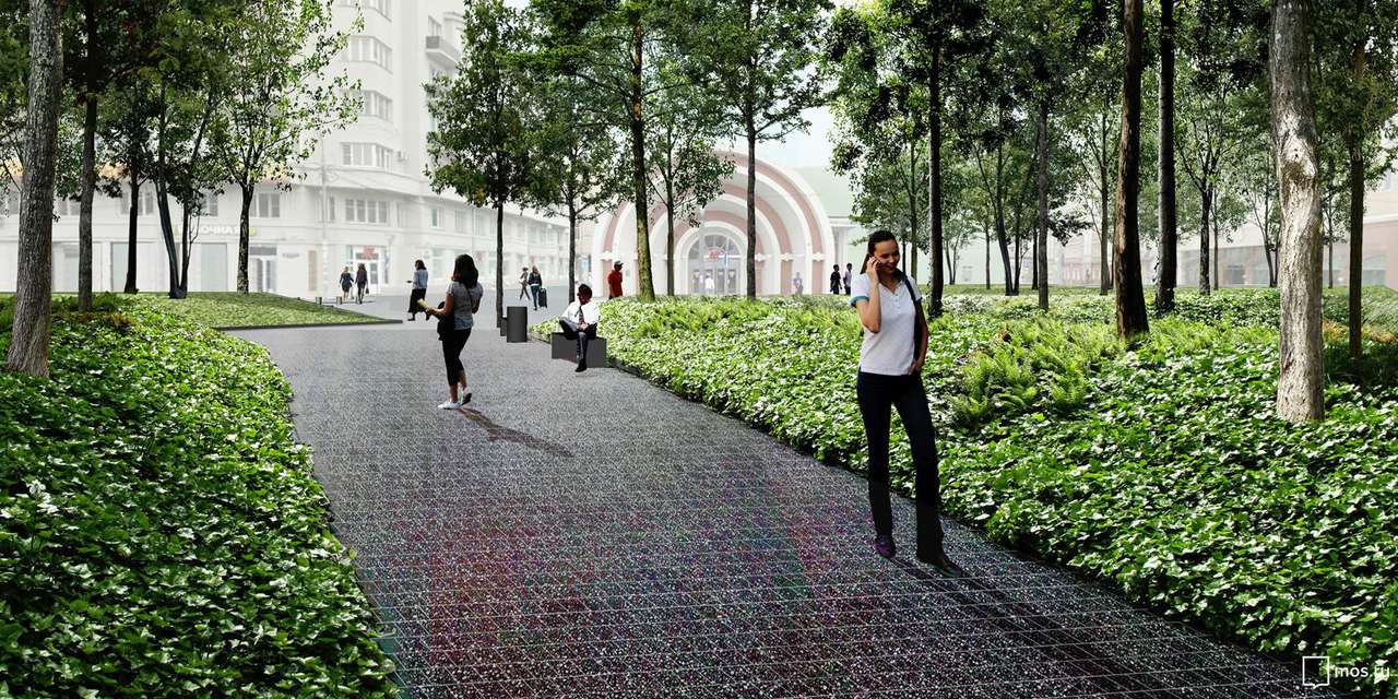 Площадь Красные Ворота в Москве полностью закрыли для автомобилистов