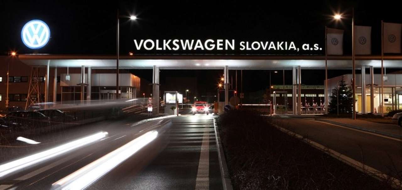 Volkswagen вложит 500 млн евро в завод в Словакии