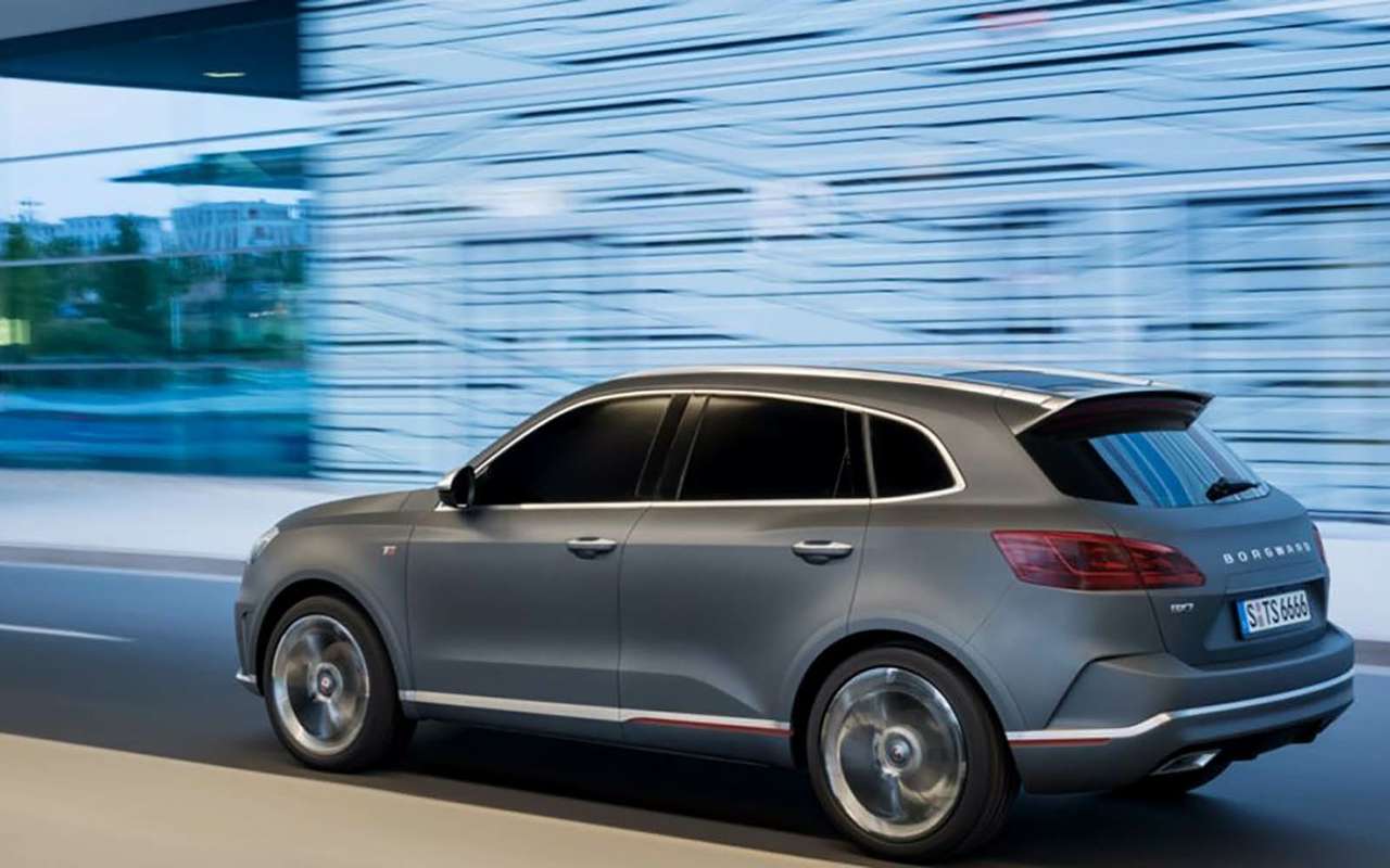 В России появятся китайско-немецкие кроссоверы Borgward