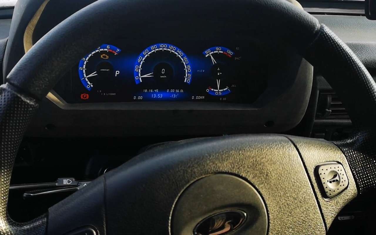 Niva Legend получит цифровые приборы