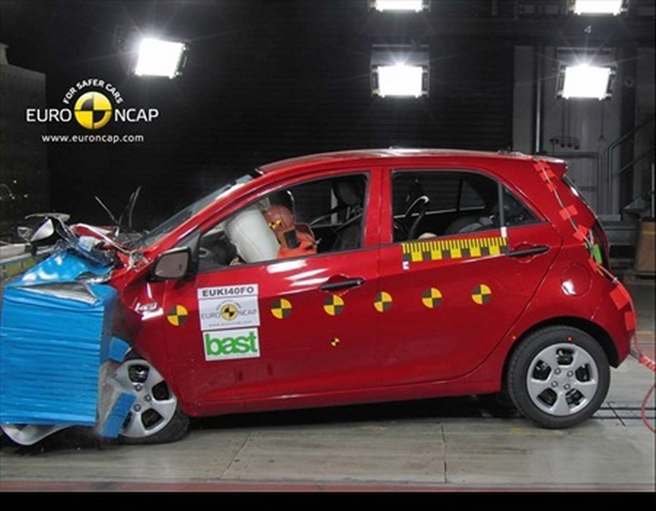 По методике EuroNCAP разбили несколько новинок