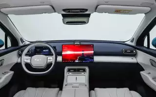 Интерьер Changan Qiyuan E07