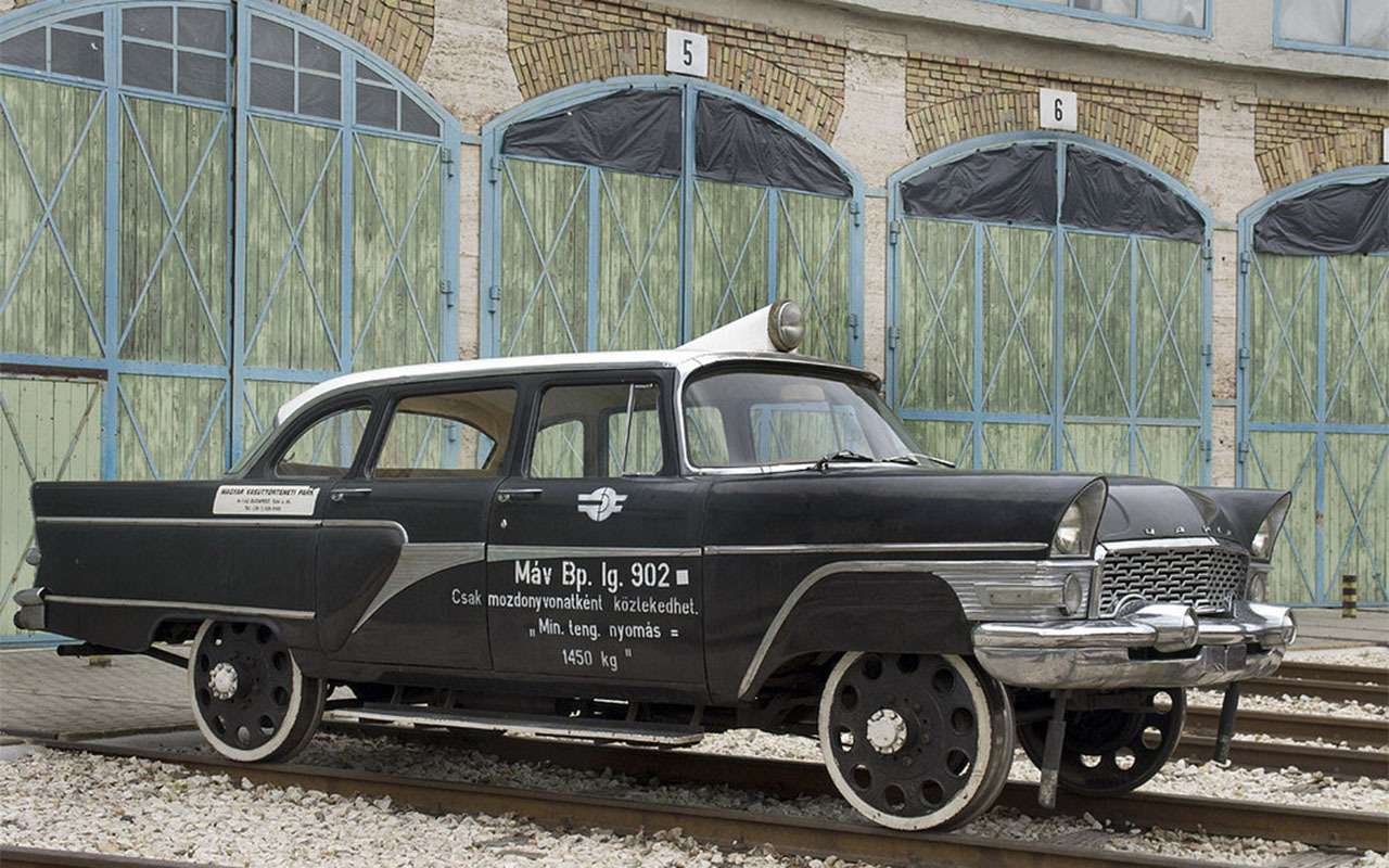 Венгерская Чайка–дрезина.