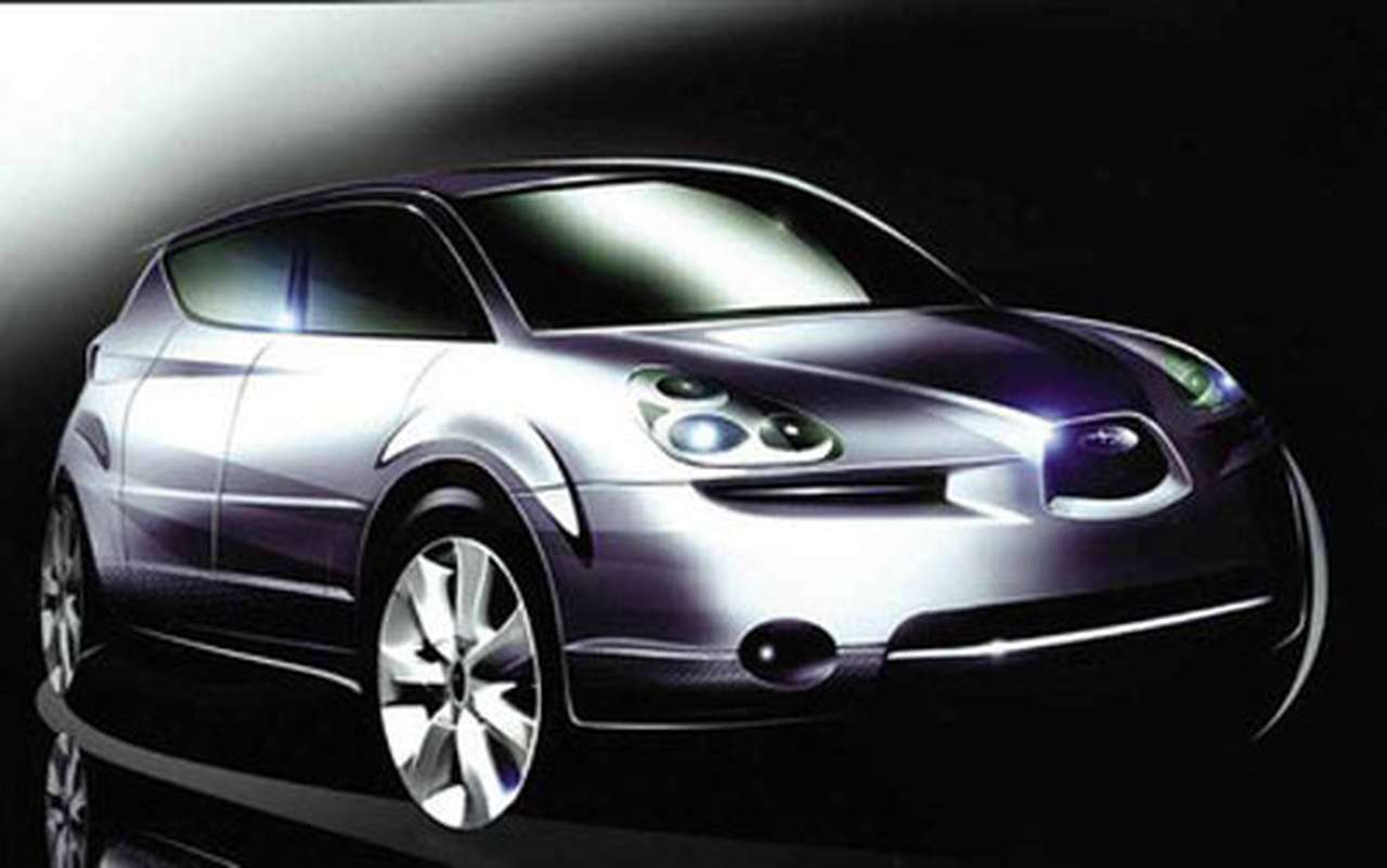 Subaru представляет прототип 7-местного кроссовера