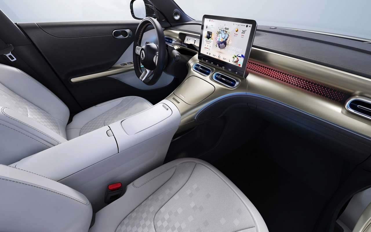 Интерьер Smart #1 2024