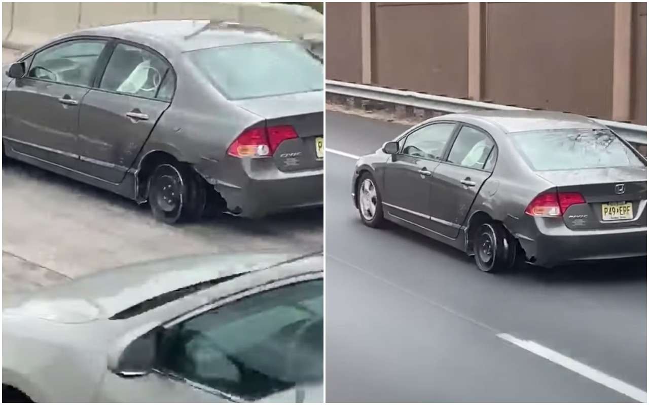 Что это было?! Шины нет, скорость 90, а нам все равно!