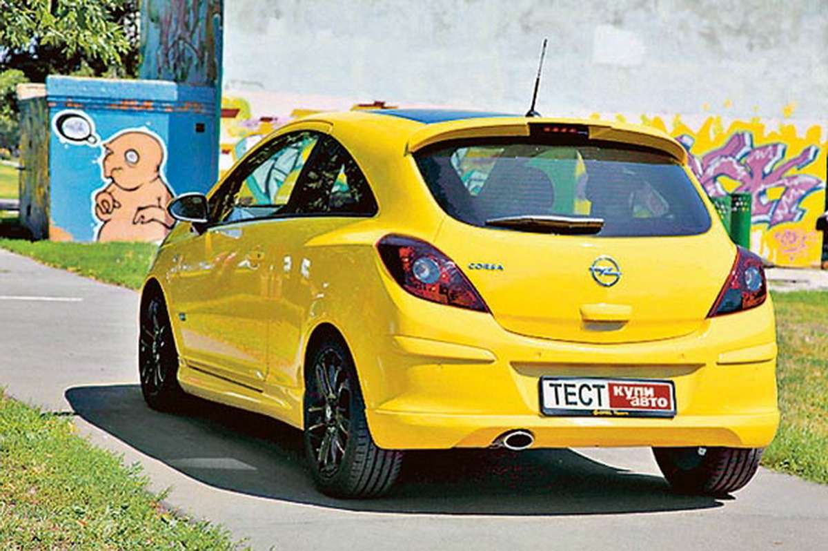 Opel corsa d 2008 года