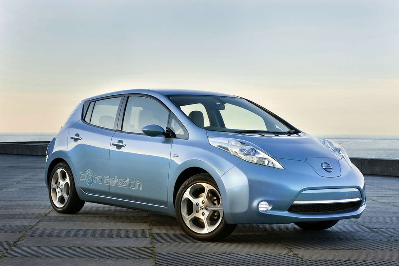 Nissan Leaf скрестили со смартфоном