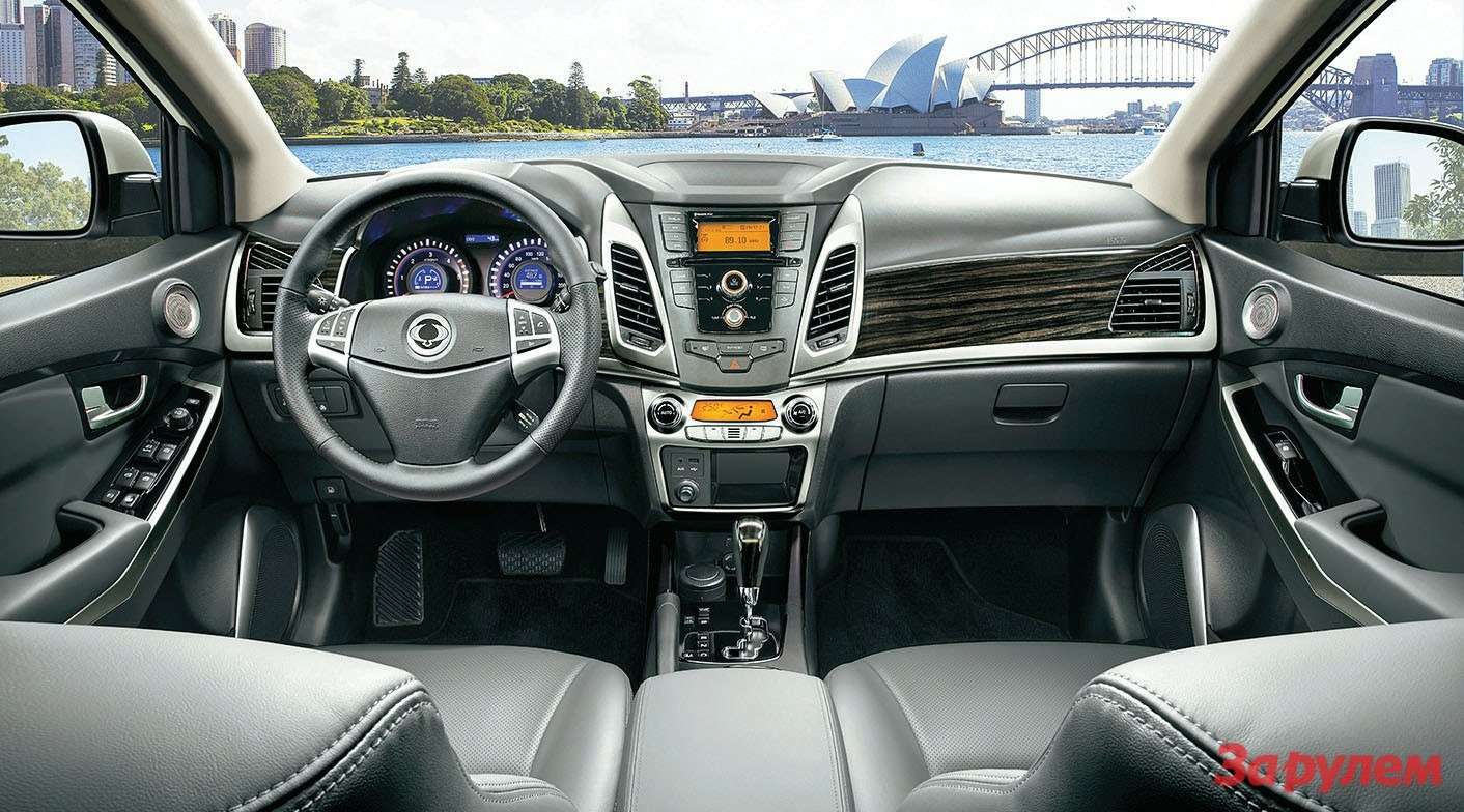 Ssangyong actyon салон