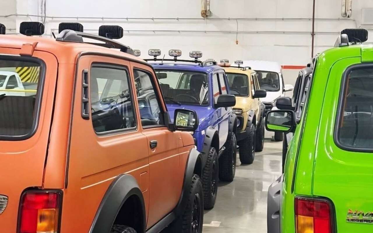 Ниву начали красить в крутые цвета — это пойдет в серию?