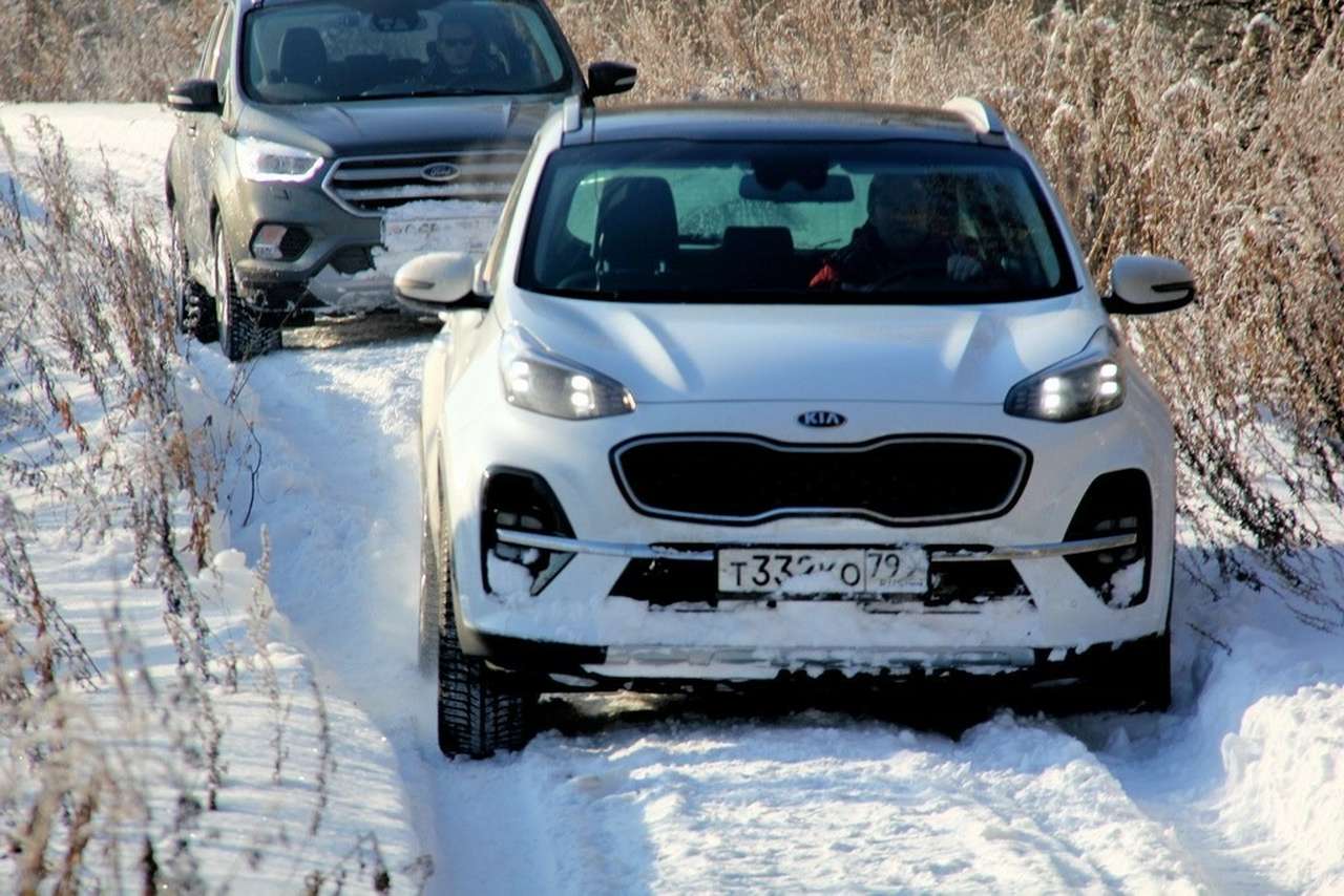 Тест Ford Kuga — Kia Sportage: крепкий орешек