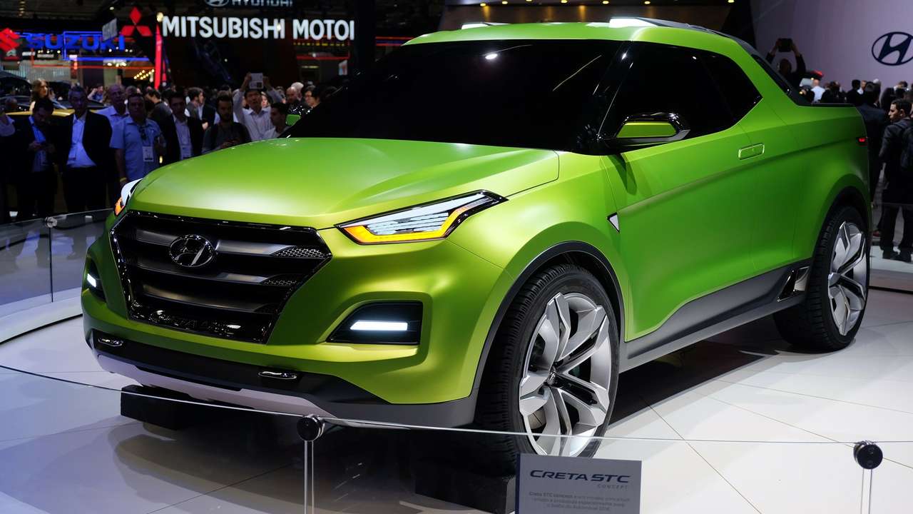 Creta-затейница: кроссовер Hyundai стал пикапом