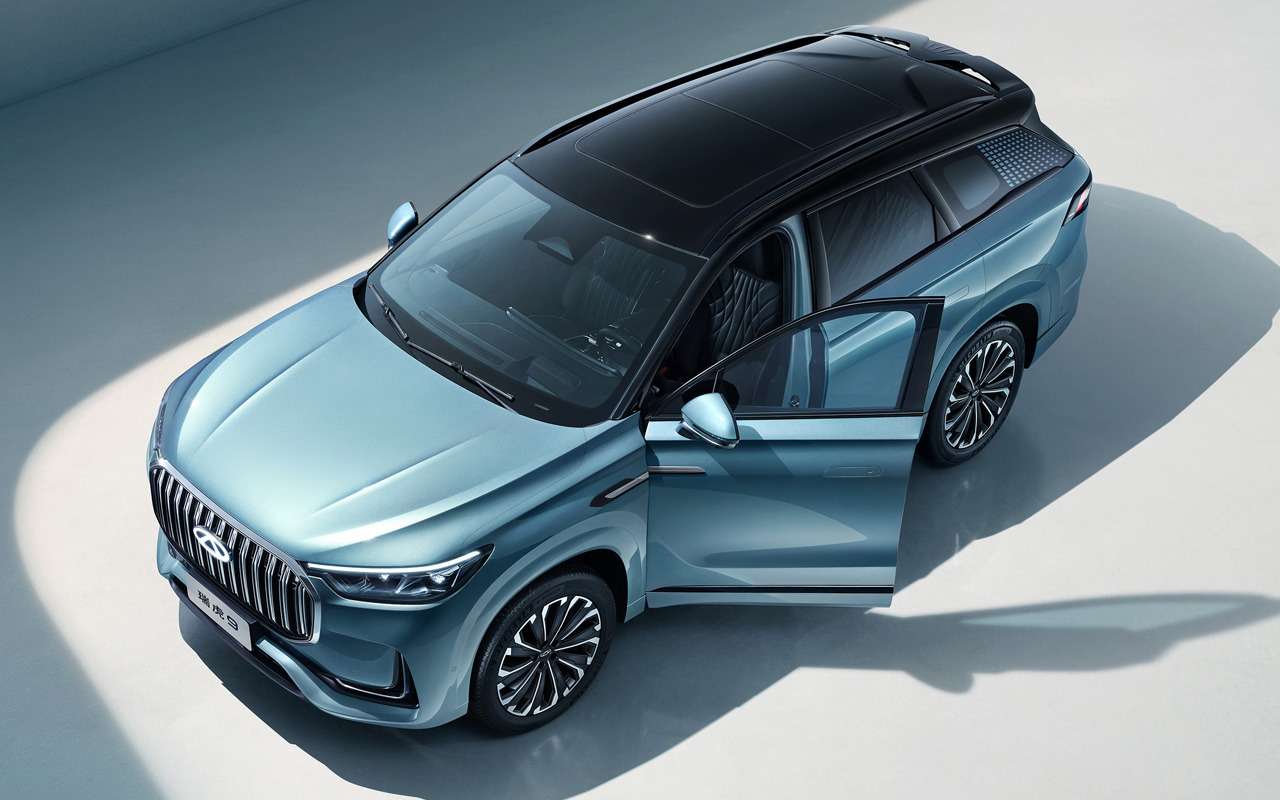 Новый Chery Tiggo 9 – его салон будет странным