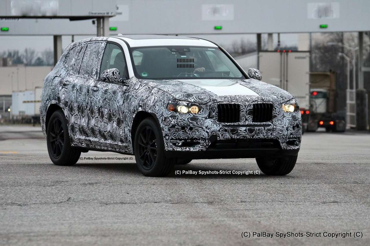 Звено баварской цепи: BMW X3 M40i вышел на испытания