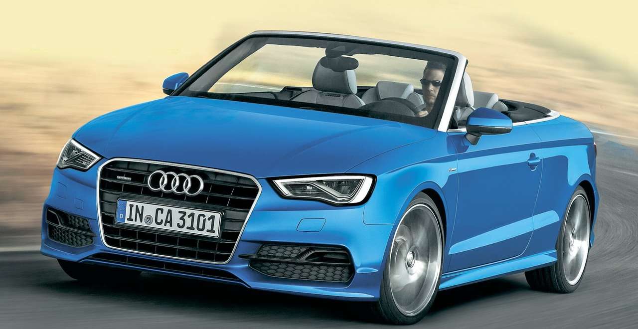 Audi A3: без шапки, но с шарфом 